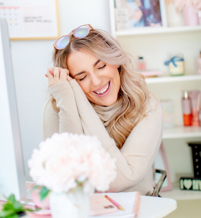 Branding photography session for small business