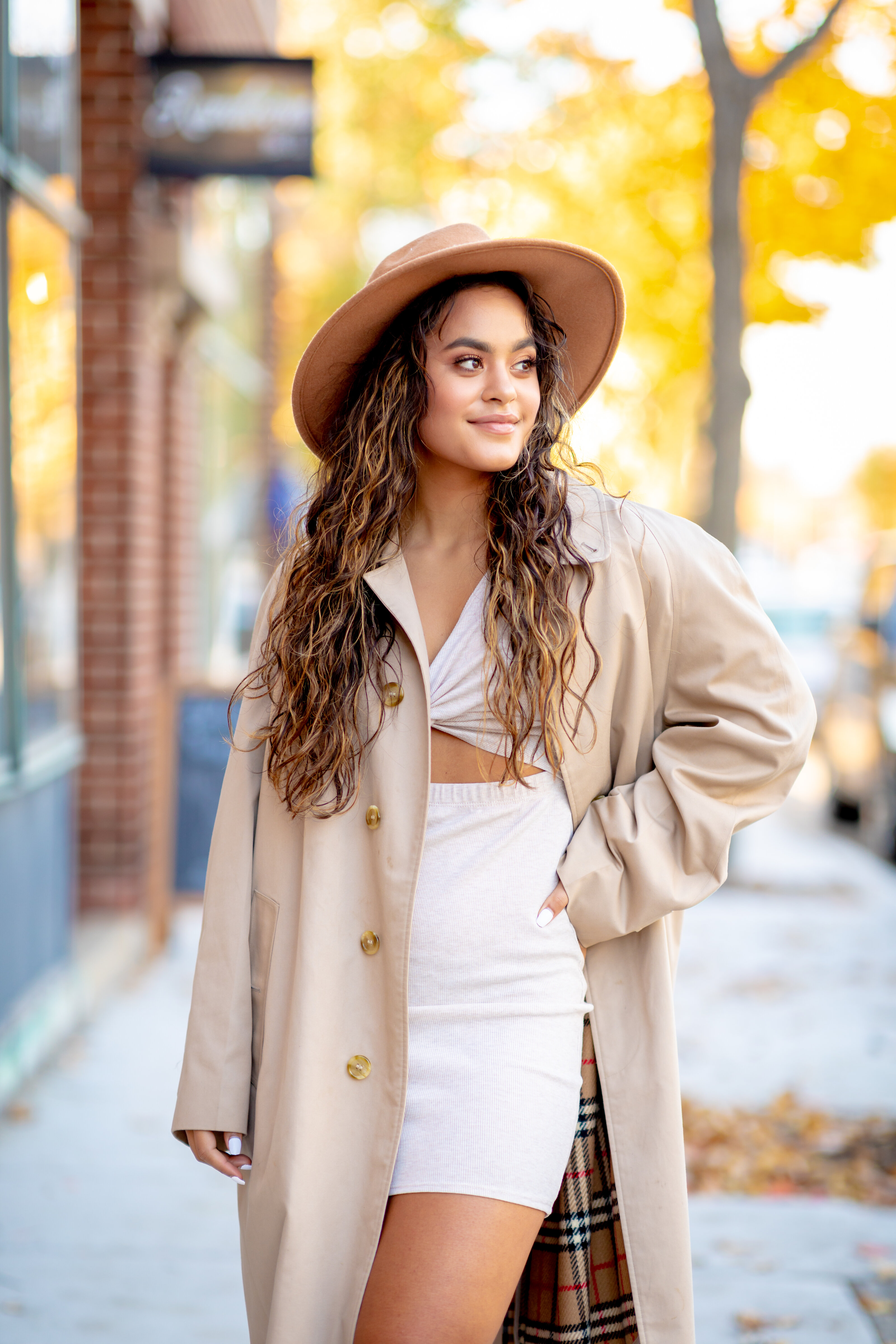 University graduation portrait in cap and gown